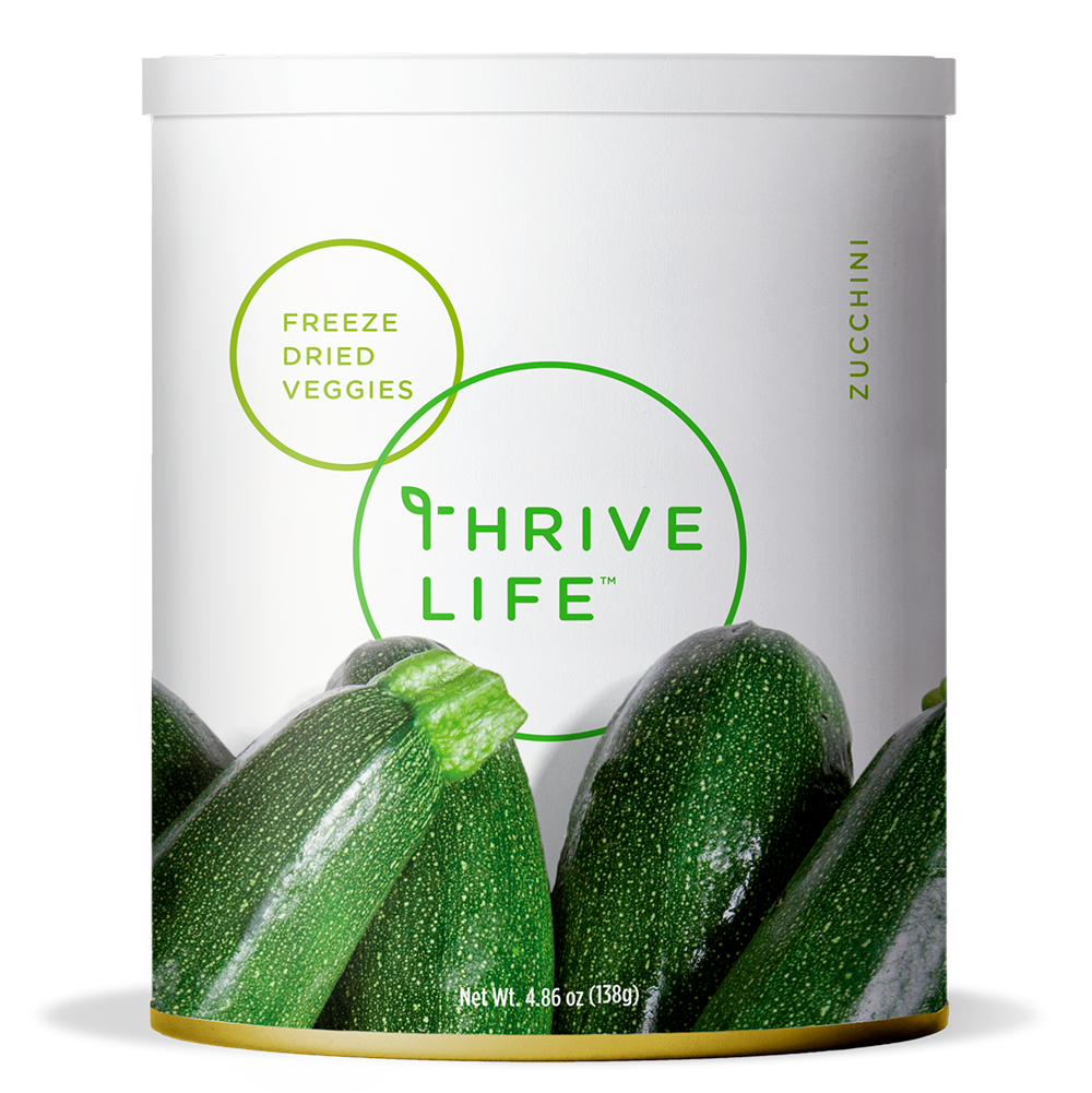 Zucchini Freeze Dried Vegetables