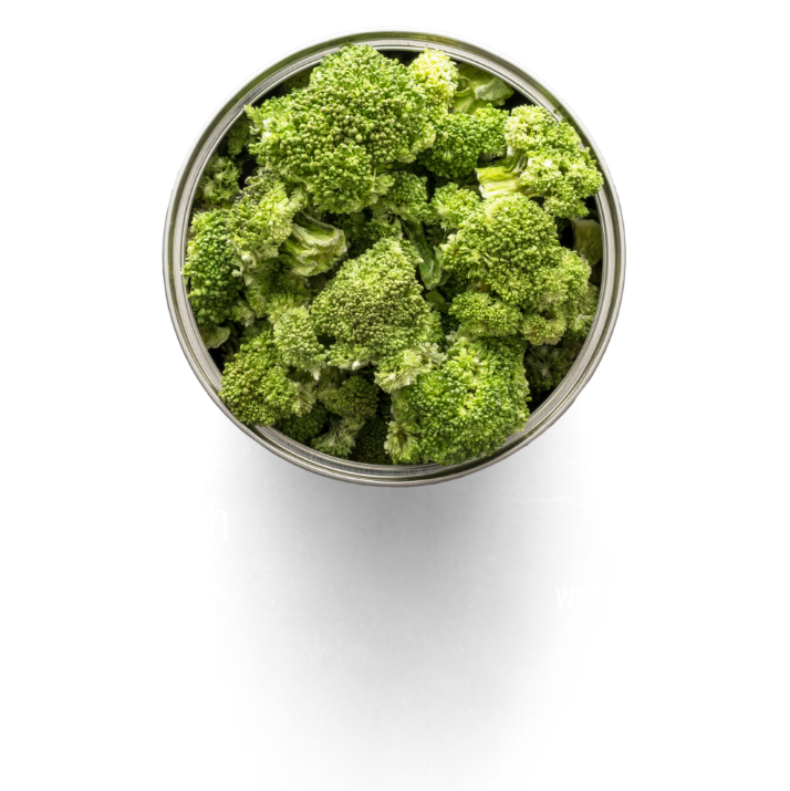 Broccoli has 52% more Vitamin B2